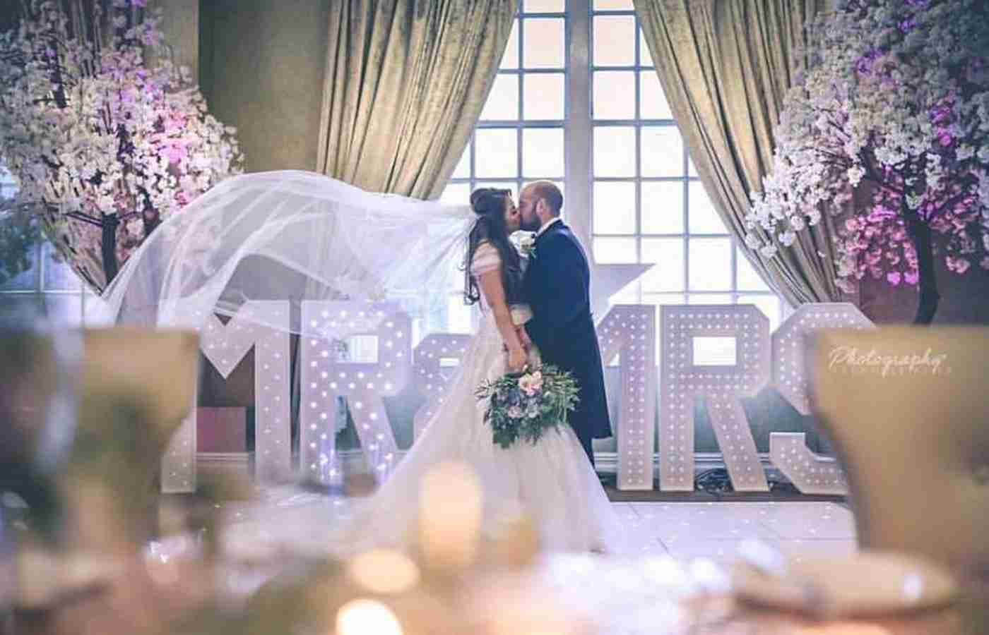 wedding venue dressing